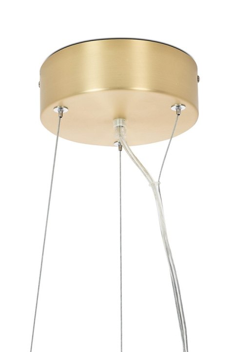 King Home Lampa wisząca LORO 3 metal złoty satynowy klosze w kształcie ptaków tworzywo PP King Home Lampa wisząca LORO 3 metal złoty satynowy klosze w kształcie ptaków tworzywo PP