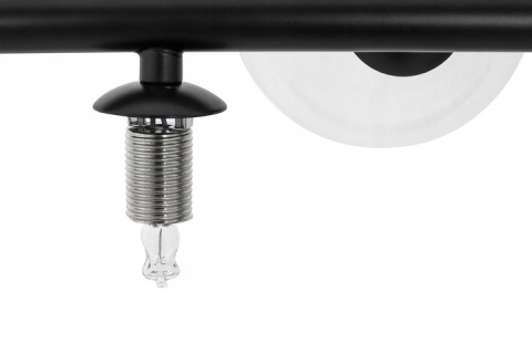 LAMPA WISZĄCA sufitowa ALURE 85 Moosee MOOSEE CZARNA OBRĘCZ KLOSZE SZKŁO PRZEZROCZYSTE 12xG9 LAMPA WISZĄCA sufitowa ALURE 85 Moosee MOOSEE CZARNA OBRĘCZ KLOSZE SZKŁO PRZEZROCZYSTE 12xG9