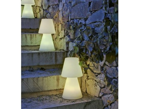 LAMPA STOŁOWA BIURKOWA NOCNA Z PILOTEM LED - RGB LOLA 30 BATTERY biała TWORZYWO New Garden NEW GARDEN LAMPA STOŁOWA BIURKOWA NOCNA Z PILOTEM LED - RGB LOLA 30 BATTERY biała TWORZYWO New Garden NEW GARDEN