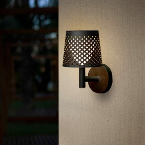 NEW GARDEN kinkiet lampa ogrodowa podłogowa biurkowa GRETA SOLAR NEGRO 5in1 czarna automatyczny oraz ręczny tryb włączania NEW GARDEN kinkiet lampa ogrodowa podłogowa biurkowa GRETA SOLAR NEGRO 5in1 czarna automatyczny oraz ręczny tryb włączania