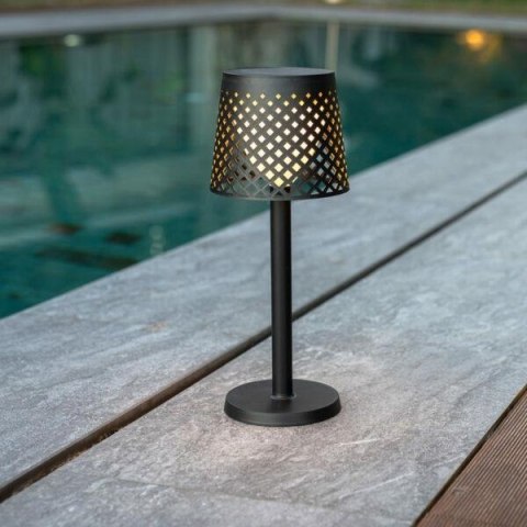NEW GARDEN kinkiet lampa ogrodowa podłogowa biurkowa GRETA SOLAR NEGRO 5in1 czarna automatyczny oraz ręczny tryb włączania NEW GARDEN kinkiet lampa ogrodowa podłogowa biurkowa GRETA SOLAR NEGRO 5in1 czarna automatyczny oraz ręczny tryb włączania