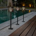 NEW GARDEN kinkiet lampa ogrodowa podłogowa biurkowa GRETA SOLAR NEGRO 5in1 czarna automatyczny oraz ręczny tryb włączania NEW GARDEN kinkiet lampa ogrodowa podłogowa biurkowa GRETA SOLAR NEGRO 5in1 czarna automatyczny oraz ręczny tryb włączania