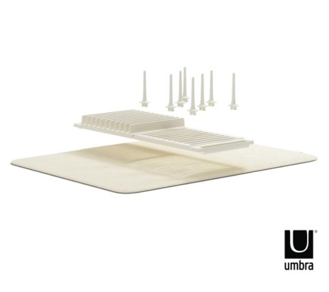 Umbra UMBRA suszarka do naczyń ociekacz UDRY składana z matą z mikrofibry beżowa superchłonna Umbra UMBRA suszarka do naczyń ociekacz UDRY składana z matą z mikrofibry beżowa superchłonna