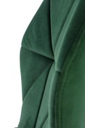 Halmar K453 krzesło do jadalni ciemny zielony materiał: tkanina velvet / stal malowana proszkowo Halmar K453 krzesło do jadalni ciemny zielony materiał: tkanina velvet / stal malowana proszkowo