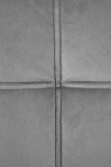 Halmar K463 krzesło do jadalni popiel, materiał: tkanina - velvet / stelaż - czarny, stal malowana proszkowo Halmar K463 krzesło do jadalni popiel, materiał: tkanina - velvet / stelaż - czarny, stal malowana proszkowo