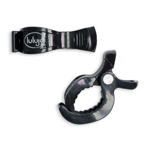 Lulujo Lulujo Klipsy do Kocyka 2szt Black Lulujo Lulujo Klipsy do Kocyka 2szt Black