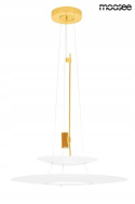 LAMPA wisząca LED PARROT 68 ZŁOTA metal dekoracyjna oprawa, w której klosze służą do rozpraszania padającego światła MOOSEE LAMPA wisząca LED PARROT 68 ZŁOTA metal dekoracyjna oprawa, w której klosze służą do rozpraszania padającego światła MOOSEE