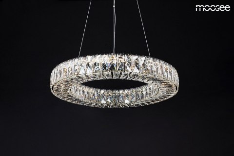 Moosee MOOSEE lampa wisząca LED ALLISIA 80 złota metal szkło kryształowe transparentny Moosee MOOSEE lampa wisząca LED ALLISIA 80 złota metal szkło kryształowe transparentny