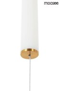 Moosee MOOSEE lampa wisząca LIBRA 90 IN szkło biały / metal złoty do montażu w pionie lub poziomie Moosee MOOSEE lampa wisząca LIBRA 90 IN szkło biały / metal złoty do montażu w pionie lub poziomie