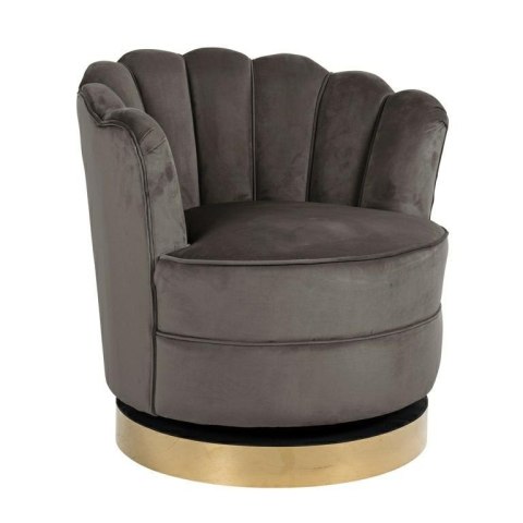 Richmond Interiors RICHMOND fotel obrotowy MILA STONE VELVET Richmond Interiors RICHMOND fotel obrotowy MILA STONE VELVET