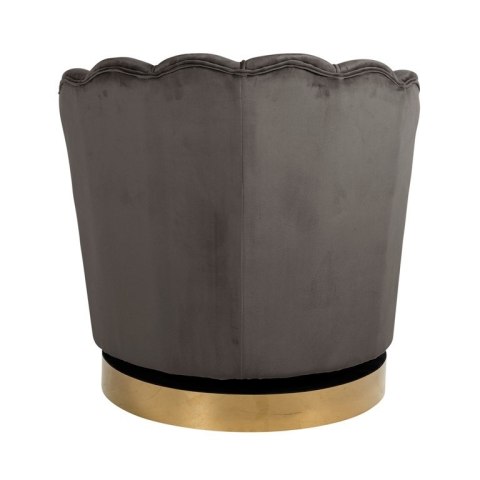Richmond Interiors RICHMOND fotel obrotowy MILA STONE VELVET Richmond Interiors RICHMOND fotel obrotowy MILA STONE VELVET