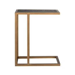 Richmond Interiors RICHMOND stolik boczny BLACKBONE BRASS