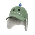 FlapJack FlapJack Czapka Dziecięca z Daszkiem i Nausznikami 3D Dinozaur M FlapJack FlapJack Czapka Dziecięca z Daszkiem i Nausznikami 3D Dinozaur M