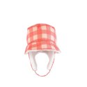 FlapJack FlapJack Czapka Zimowa Dziecięca Bucket Hat Pink Check L