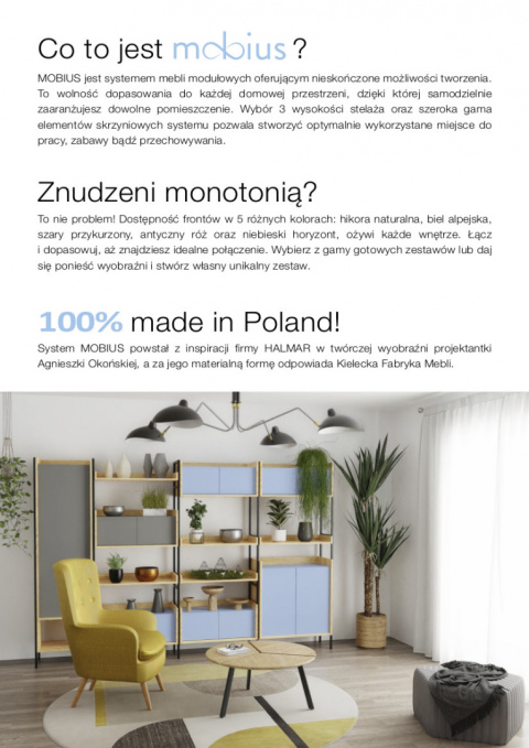 PÓŁKA 78 ŚCIENNA MOBIUS Halmar HIKORA NATURALNA płyta meblowa okleinowana 78x41 PÓŁKA 78 ŚCIENNA MOBIUS Halmar HIKORA NATURALNA płyta meblowa okleinowana 78x41