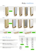 Halmar MOBIUS REGAŁ 2D hikora naturalna szary przykurzony płyta meblowa okleinowana obrzeża ABS system otwierania push-click Halmar MOBIUS REGAŁ 2D hikora naturalna szary przykurzony płyta meblowa okleinowana obrzeża ABS system otwierania push-click