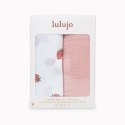 Lulujo Lulujo Boho Kocyk Otulacz Muślinowy Strawberry/Ballet Slipper 2sz Lulujo Lulujo Boho Kocyk Otulacz Muślinowy Strawberry/Ballet Slipper 2sz