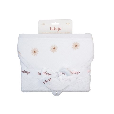 Lulujo Lulujo Boho Ręcznik z Kapturem dla Dziecka Daisies Lulujo Lulujo Boho Ręcznik z Kapturem dla Dziecka Daisies