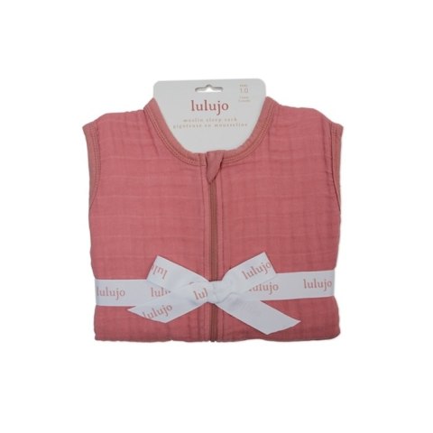 Lulujo Lulujo Śpiworek do Spania 0-6m 1.0 TOG Rose Lulujo Lulujo Śpiworek do Spania 0-6m 1.0 TOG Rose