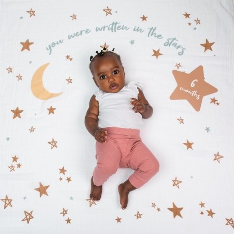 Lulujo Lulujo Zestaw Kocyk + Karty Written in the Stars Lulujo Lulujo Zestaw Kocyk + Karty Written in the Stars