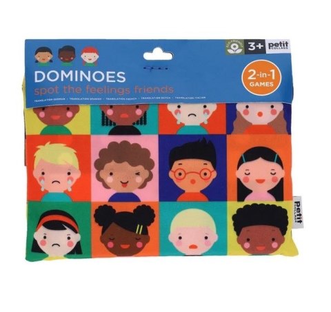 Petit Collage Petit Collage Gra Domino Nazwij Emocje Petit Collage Petit Collage Gra Domino Nazwij Emocje