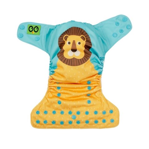 Zoocchini Zoocchini Pielucha wielorazowa AIO z 2 wkładami Lew Leo Zoocchini Zoocchini Pielucha wielorazowa AIO z 2 wkładami Lew Leo