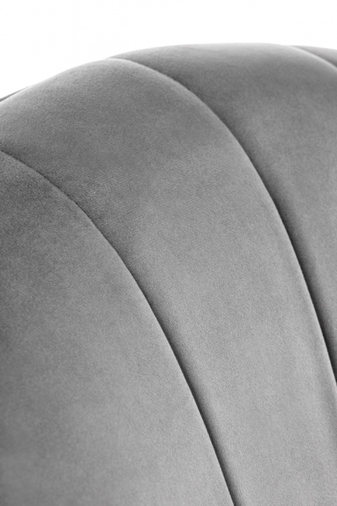Halmar K468 krzesło do jadalni popiel, materiał: tkanina - velvet / stal malowana proszkowo Halmar K468 krzesło do jadalni popiel, materiał: tkanina - velvet / stal malowana proszkowo
