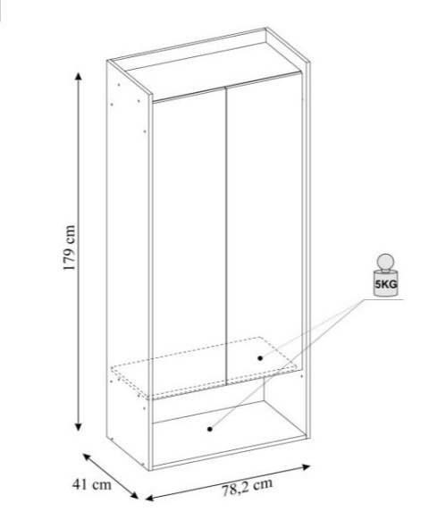 Halmar MOBIUS REGAŁ 2D hikora naturalna fronty - antyczny róż płyta meblowa okleinowana obrzeża ABS system otwierania push-click Halmar MOBIUS REGAŁ 2D hikora naturalna fronty - antyczny róż płyta meblowa okleinowana obrzeża ABS system otwierania push-click