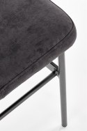 Halmar SMART krzesło do jadalni KR dąb naturalny/czarny - MDF +okleina naturalna, stelaż metalowy czarny stal malowana proszkowo Halmar SMART krzesło do jadalni KR dąb naturalny/czarny - MDF +okleina naturalna, stelaż metalowy czarny stal malowana proszkowo