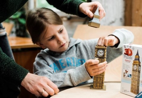 Ravensburger Ravensburger Puzzle 3D Mini Budynki Big Ben 54 el. Ravensburger Ravensburger Puzzle 3D Mini Budynki Big Ben 54 el.