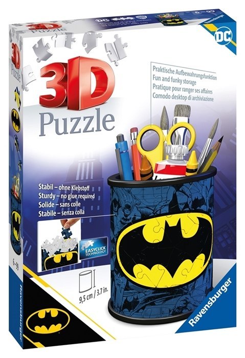 Ravensburger Ravensburger Puzzle 3D Przybornik na Biurko Batman 54 el. Ravensburger Ravensburger Puzzle 3D Przybornik na Biurko Batman 54 el.