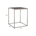 Richmond Interiors RICHMOND stolik BLACKBONE SILVER 50 Richmond Interiors RICHMOND stolik BLACKBONE SILVER 50