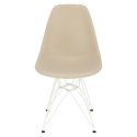 D2.DESIGN Krzesło P016 PP Black białe D2.DESIGN Krzesło P016 PP Black białe