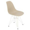 D2.DESIGN Krzesło P016 PP Black białe D2.DESIGN Krzesło P016 PP Black białe