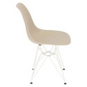 D2.DESIGN Krzesło P016 PP Black białe D2.DESIGN Krzesło P016 PP Black białe