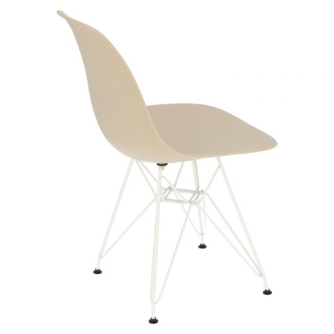 D2.DESIGN Krzesło P016 PP Black białe D2.DESIGN Krzesło P016 PP Black białe