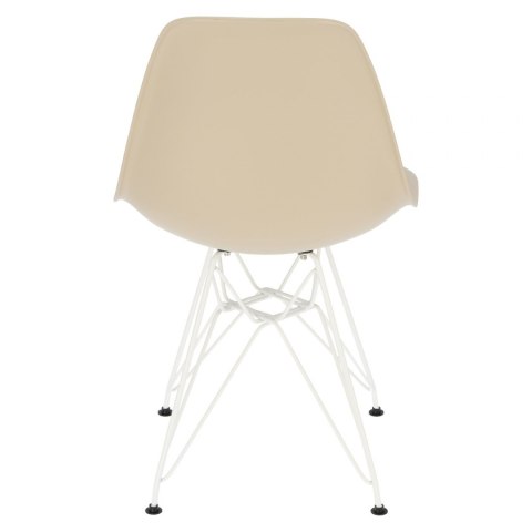D2.DESIGN Krzesło P016 PP Black białe D2.DESIGN Krzesło P016 PP Black białe