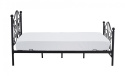 ŁÓŻKO METALOWE PANAMA 120 cm CZARNE HALMAR do sypialni pokoju młodzieżowego stal malowana proszkowo - do materaca 120 x 200 cm ŁÓŻKO METALOWE PANAMA 120 cm CZARNE HALMAR do sypialni pokoju młodzieżowego stal malowana proszkowo - do materaca 120 x 200 cm