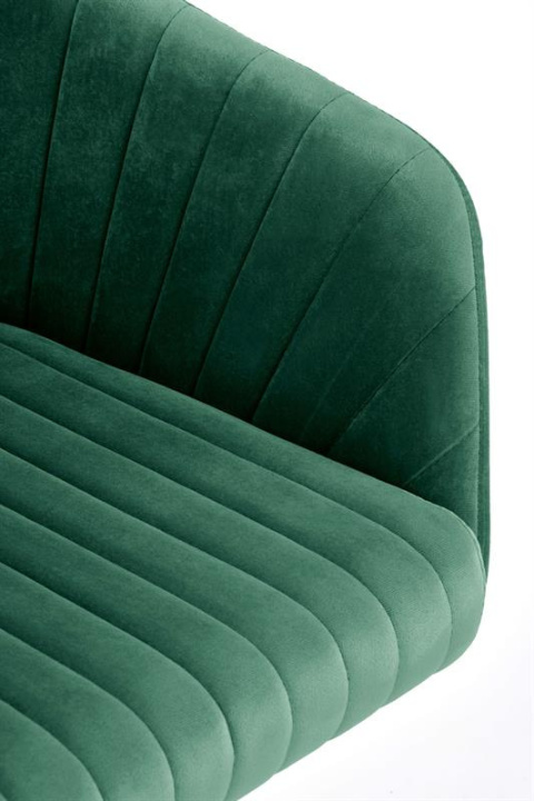 Halmar FRESCO fotel obrotowy młodzieżowy do biurka, biura ciemny zielony velvet Halmar FRESCO fotel obrotowy młodzieżowy do biurka, biura ciemny zielony velvet