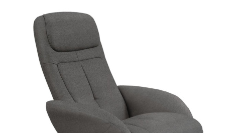 FOTEL WYPOCZYNKOWY ROZKŁADANY OPTIMA 2 recliner OBROTOWY Halmar POPIELATY TKANINA FOTEL WYPOCZYNKOWY ROZKŁADANY OPTIMA 2 recliner OBROTOWY Halmar POPIELATY TKANINA