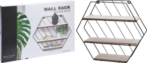 Intesi Półka ścienna heksagon Rack Intesi Półka ścienna heksagon Rack