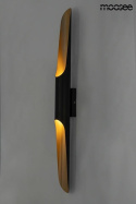 KINKIET LAMPA ścienna CONTEO WALL CZARNO - ZŁOTA ALUMINIUM możliwość zamontowania w poziomie 2x GU10 MOOSEE KINKIET LAMPA ścienna CONTEO WALL CZARNO - ZŁOTA ALUMINIUM możliwość zamontowania w poziomie 2x GU10 MOOSEE