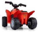 Milly Mally Pojazd na akumulator Quad Jeździk HONDA ATV Red Czerwony na licencji Hondy akumulator w zestawie światła Milly Mally Pojazd na akumulator Quad Jeździk HONDA ATV Red Czerwony na licencji Hondy akumulator w zestawie światła