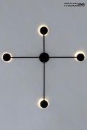 Moosee MOOSEE Kinkiet Plafon lampa ścienna LED SHADOW 4 CLOSE czarna metalowa można zamontować na suficie Moosee MOOSEE Kinkiet Plafon lampa ścienna LED SHADOW 4 CLOSE czarna metalowa można zamontować na suficie