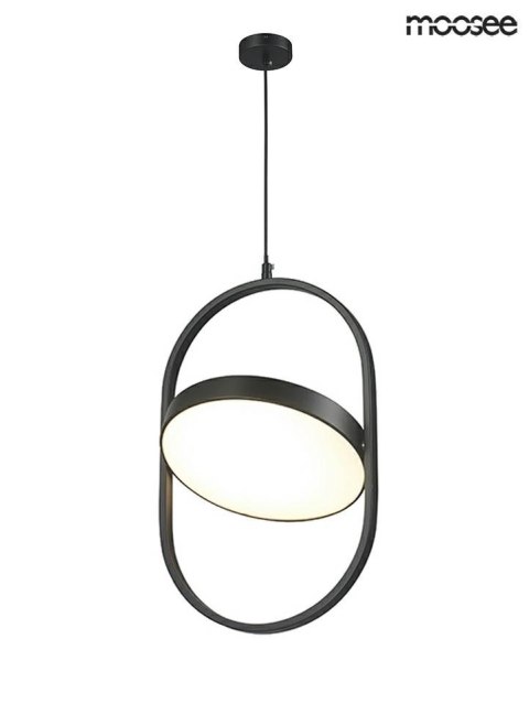LAMPA WISZĄCA SPINNER 26 LED Moosee MOOSEE CZARNA metal osłona MLECZNY akryl OBROTOWY KLOSZ możliwość regulowania żródła światła LAMPA WISZĄCA SPINNER 26 LED Moosee MOOSEE CZARNA metal osłona MLECZNY akryl OBROTOWY KLOSZ możliwość regulowania żródła światła