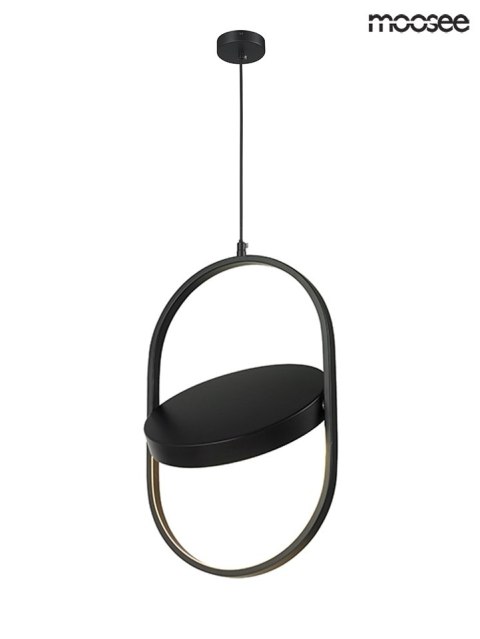 LAMPA WISZĄCA SPINNER 26 LED Moosee MOOSEE CZARNA metal osłona MLECZNY akryl OBROTOWY KLOSZ możliwość regulowania żródła światła LAMPA WISZĄCA SPINNER 26 LED Moosee MOOSEE CZARNA metal osłona MLECZNY akryl OBROTOWY KLOSZ możliwość regulowania żródła światła