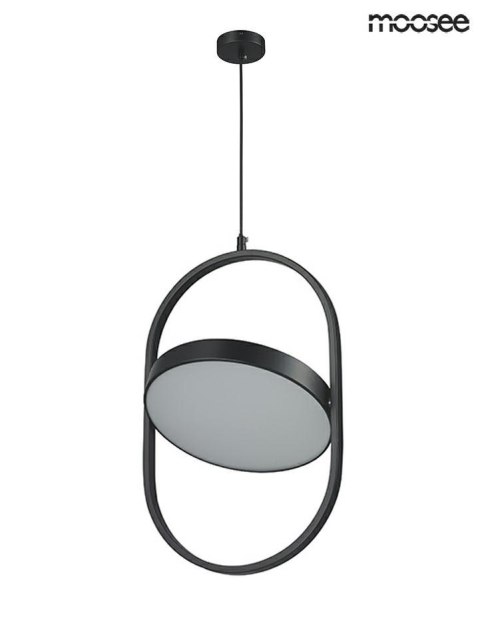 LAMPA WISZĄCA SPINNER 26 LED Moosee MOOSEE CZARNA metal osłona MLECZNY akryl OBROTOWY KLOSZ możliwość regulowania żródła światła LAMPA WISZĄCA SPINNER 26 LED Moosee MOOSEE CZARNA metal osłona MLECZNY akryl OBROTOWY KLOSZ możliwość regulowania żródła światła