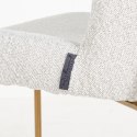 Richmond Interiors RICHMOND krzesło ODESSA BOUCLE - biały, podstawa złota Richmond Interiors RICHMOND krzesło ODESSA BOUCLE - biały, podstawa złota