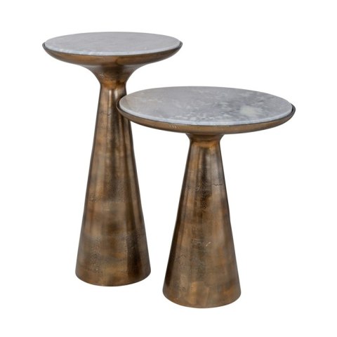 Richmond Interiors RICHMOND stolik ETHAN 38 złoty Richmond Interiors RICHMOND stolik ETHAN 38 złoty