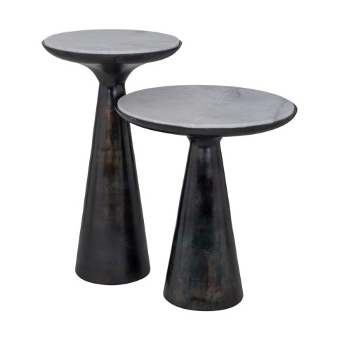 Richmond Interiors RICHMOND stolik ETHAN 46 czarny Richmond Interiors RICHMOND stolik ETHAN 46 czarny